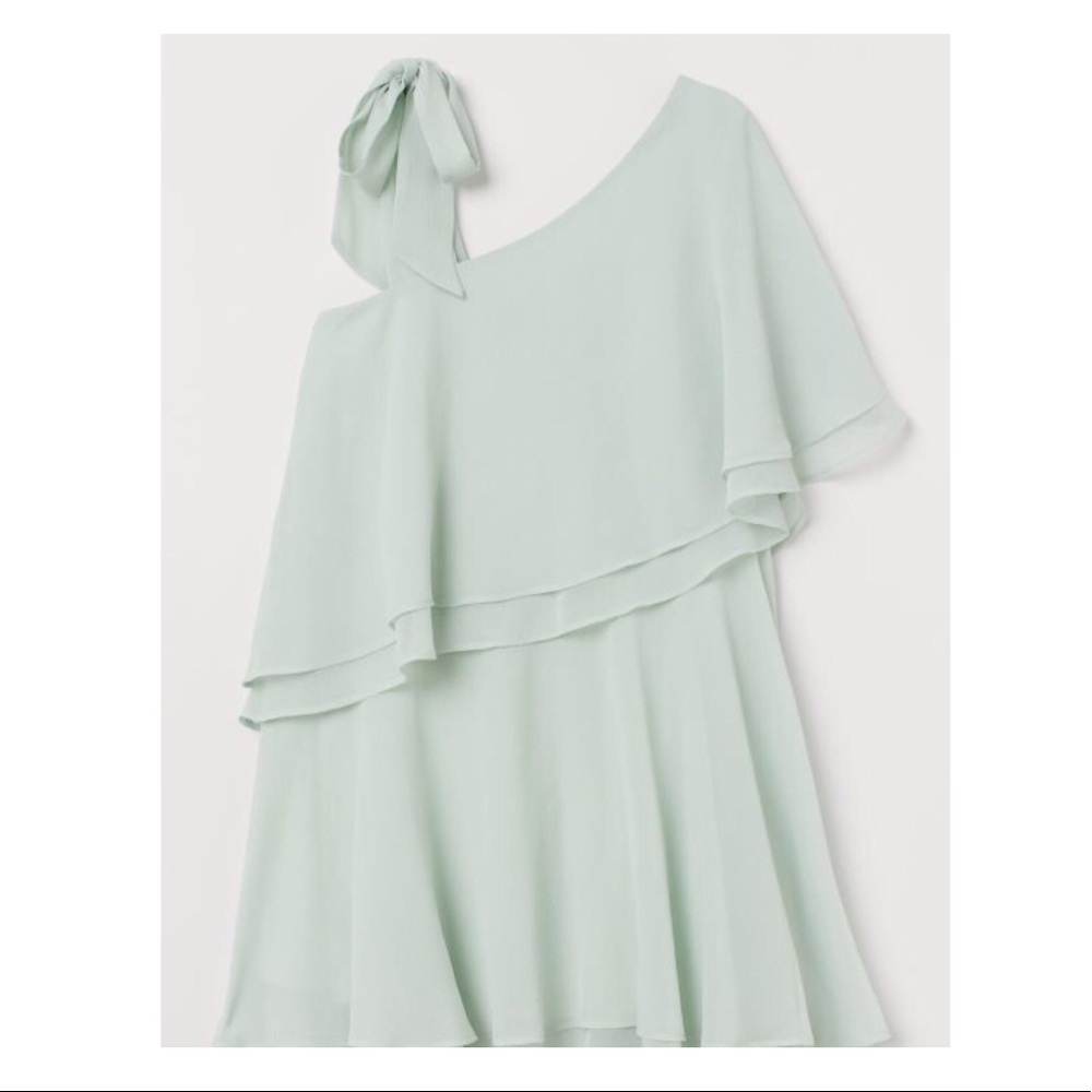 Short One- Shoulder Mini Dress